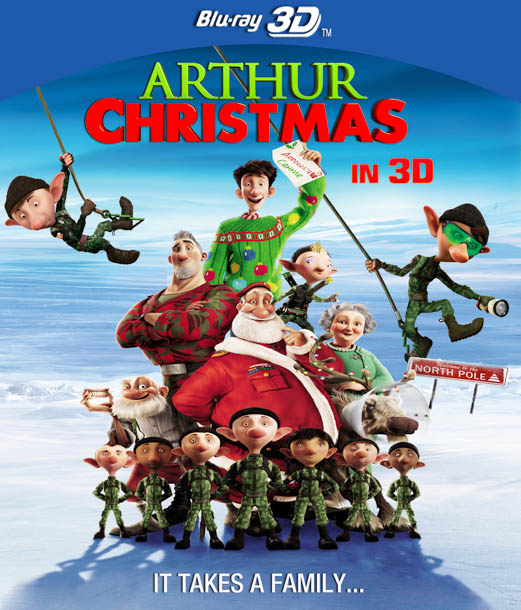 F210 - Arthur Christmas - giáng sinh phiêu lưu kí 3D 50G (DTS-HD 5.1)  